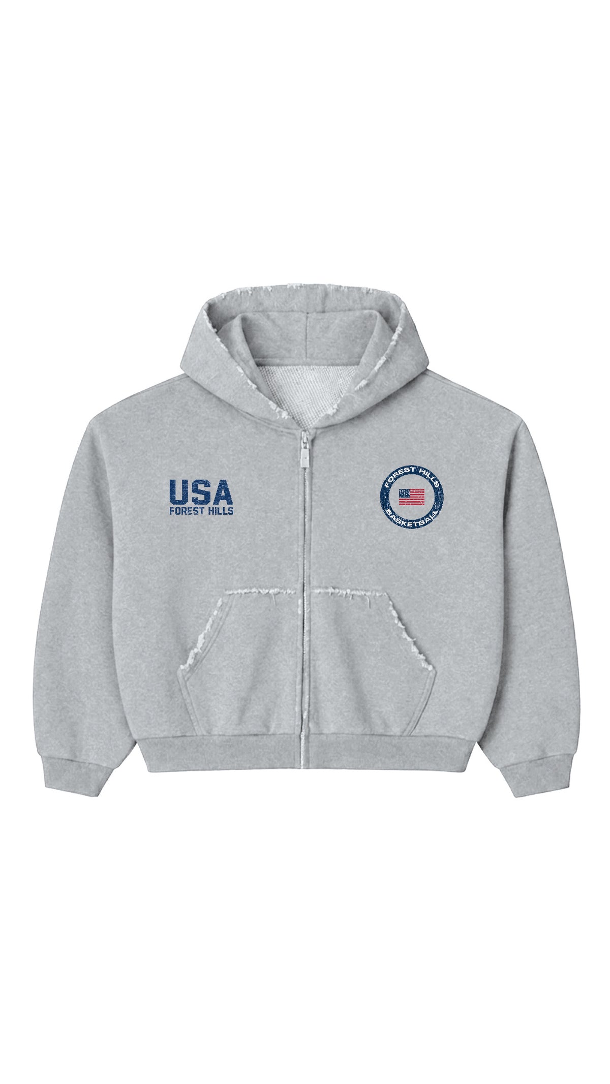 USA BASKETBALL ZIP UP