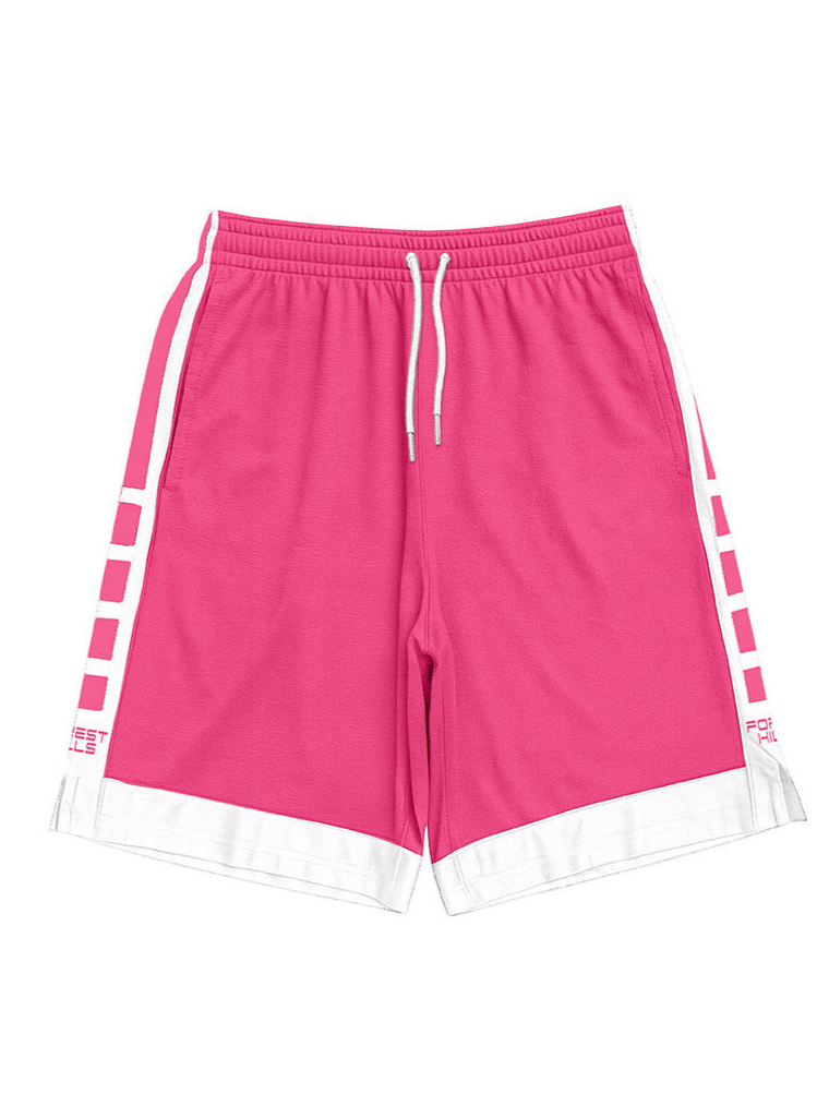 PINK BASKETBALL SHORTS