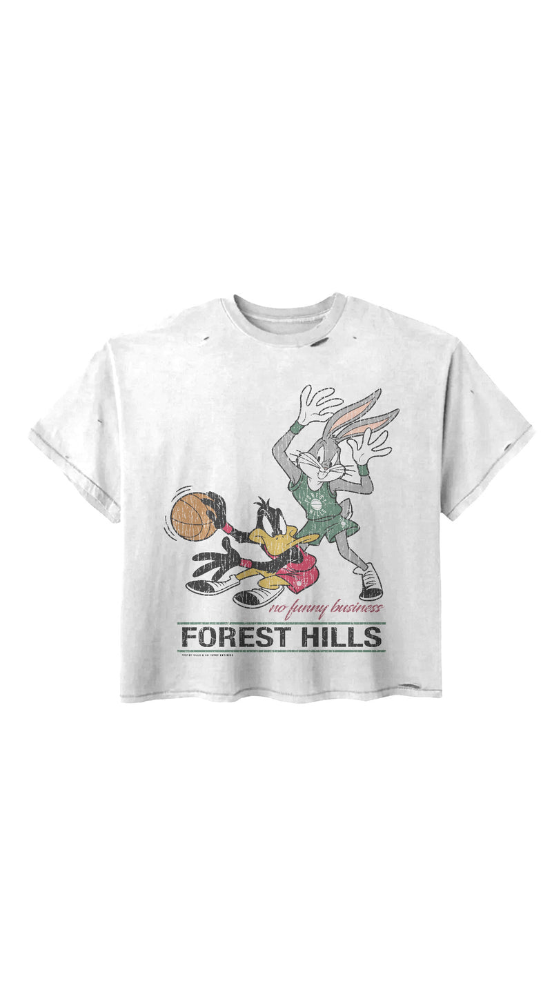 NO FUNNY BUSINESS TEE