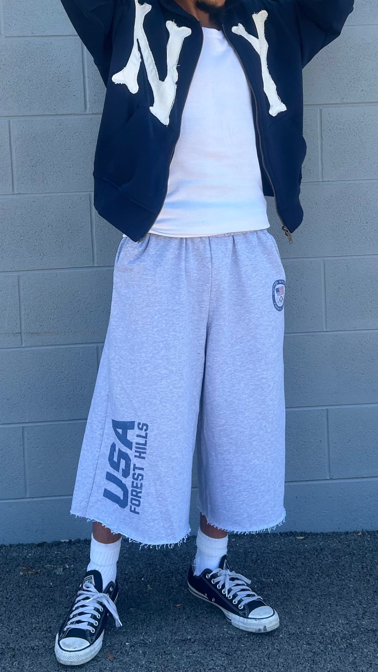 “TEAM USA” BAGGY SWEATSHORTS (PREORDER)