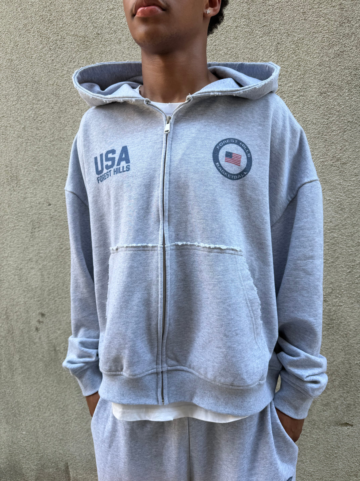 USA BASKETBALL ZIP UP